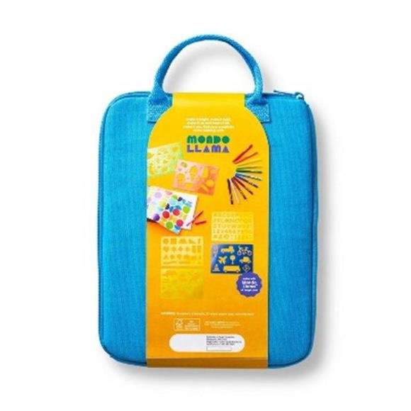 20pc Super Sketches Stencil Set - Mondo Llama - Picture 3 of 5